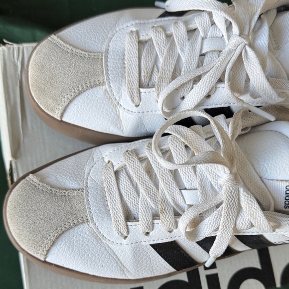 Adidas VL Court 3.0 White Sneakers - Picture 4 of 9